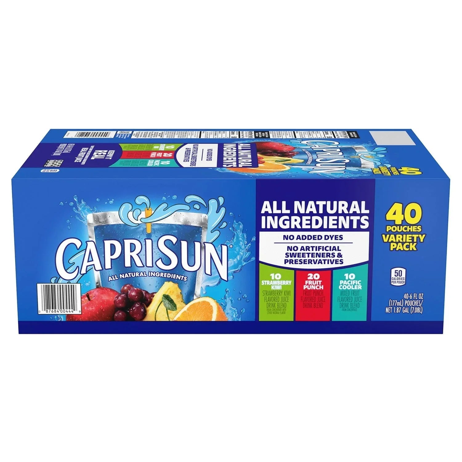 Capri Sun Variety Pack (6 Fl. Oz. Pouches, 40 Pk.)