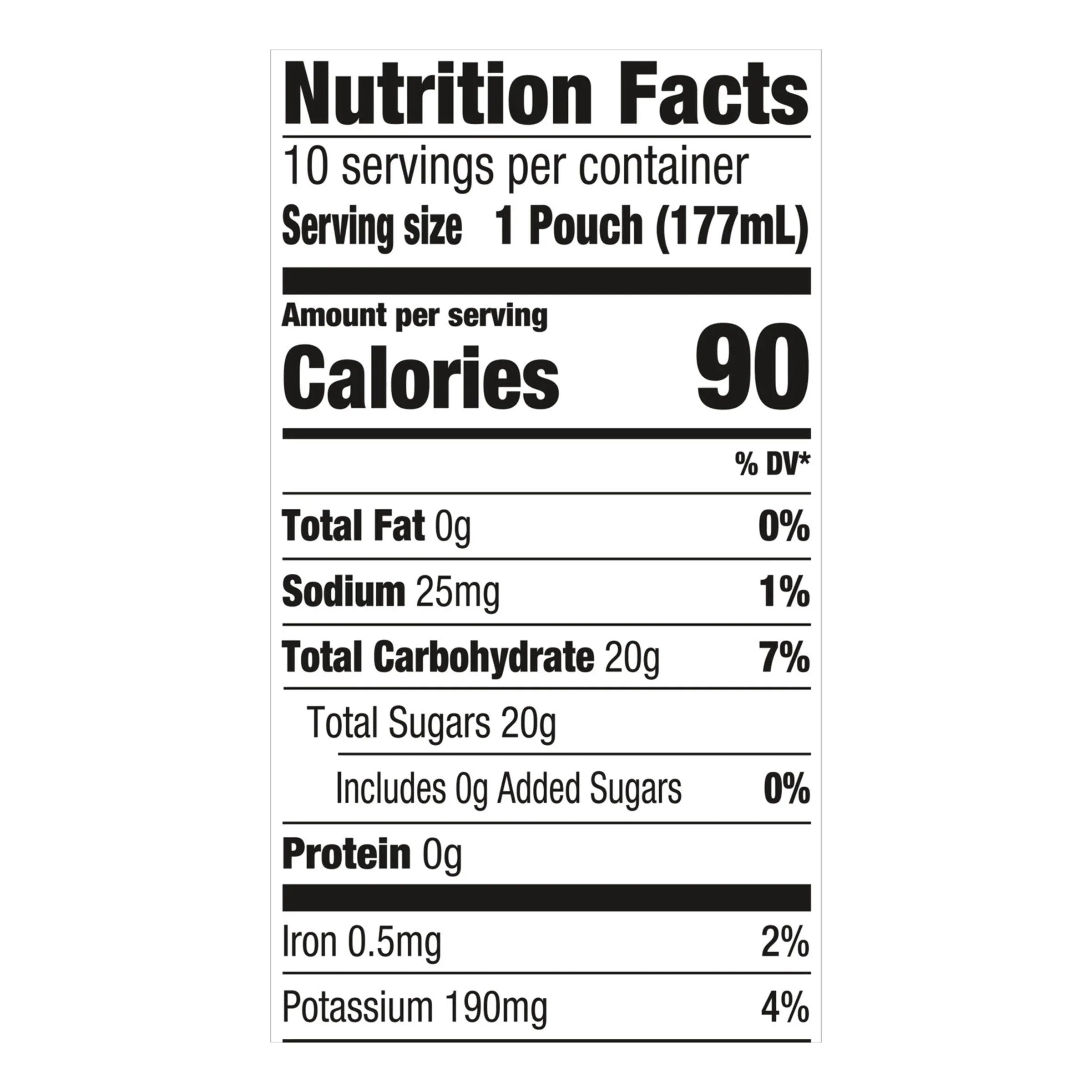 Capri Sun, 100% Juice, Variety Pack, 6 fl oz, 40-count - USA MEGA SHOP