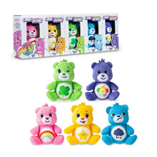 Assorted Care Bears micro plush set, 5 pack in colorful bear styles