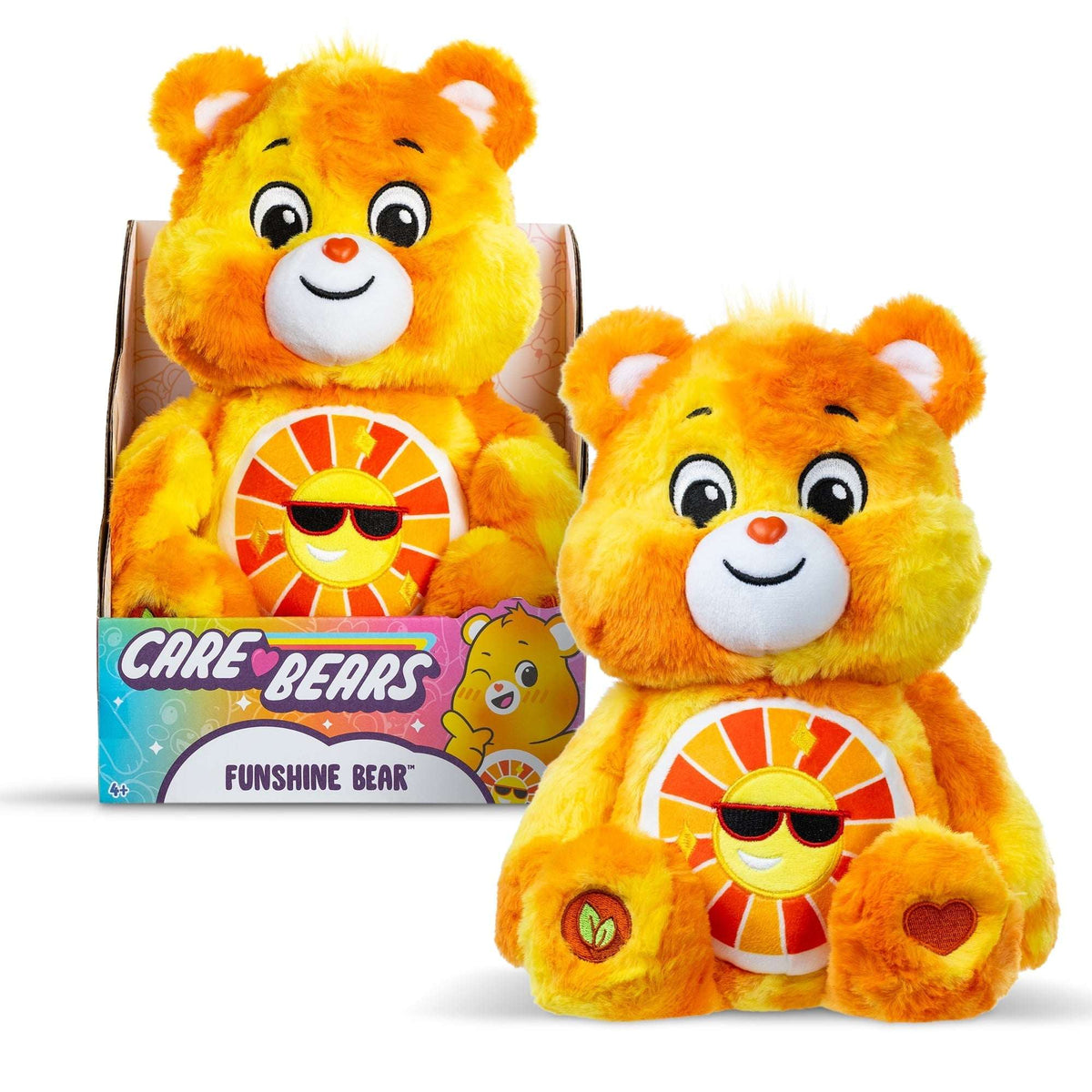 Care Bears - 14" Medium Plush - Color Splash Collection, For Ages 4 Years and Up