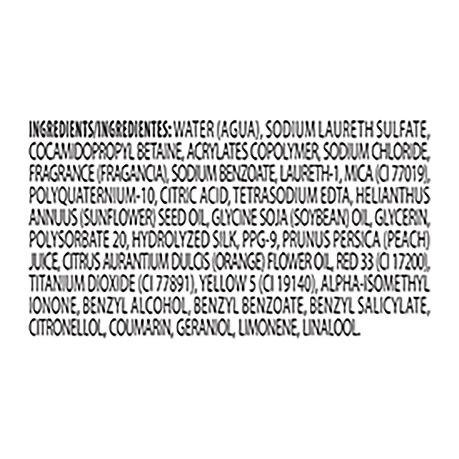 Caress Daily Silk Hydrating Body Wash, White Peach & Orange Blossom, 30 fl.