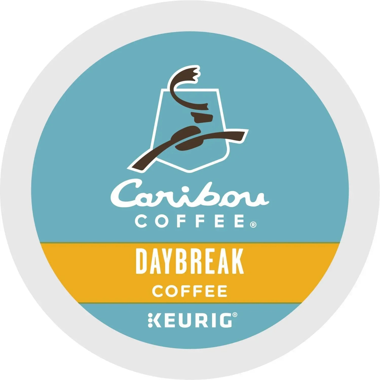 Caribou Coffee Light Roast K-Cup, Daybreak Morning Blend, 80 ct.