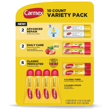 Carmex Moisturizing Lip Balm Variety Pack, 10 ct.