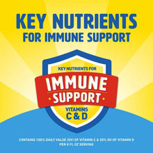 Breakfast Essentials rich milk chocolate immune support label with vitamins C and D