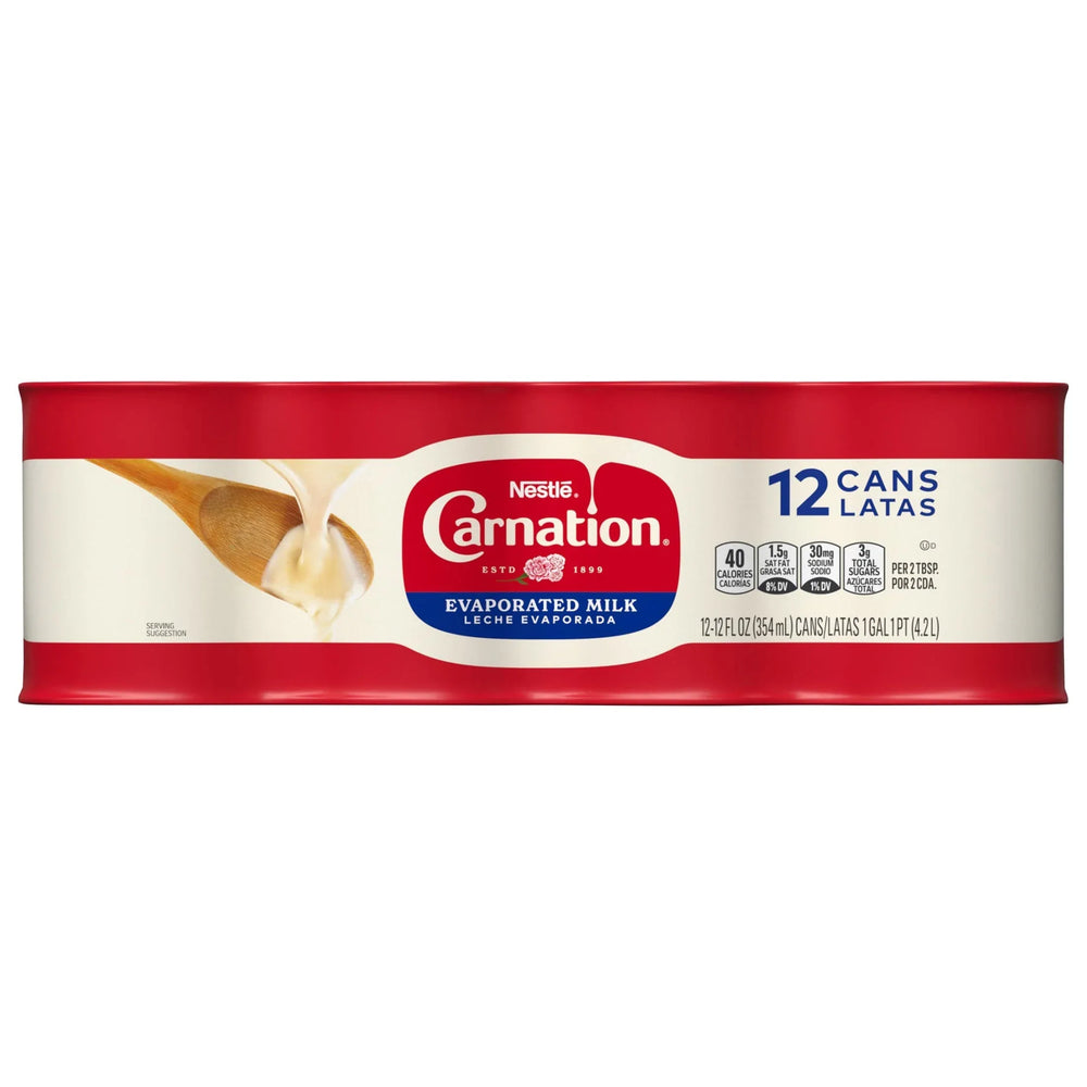 Carnation, Evaporated Milk, 12 fl oz, 12-Count - USA MEGA SHOP