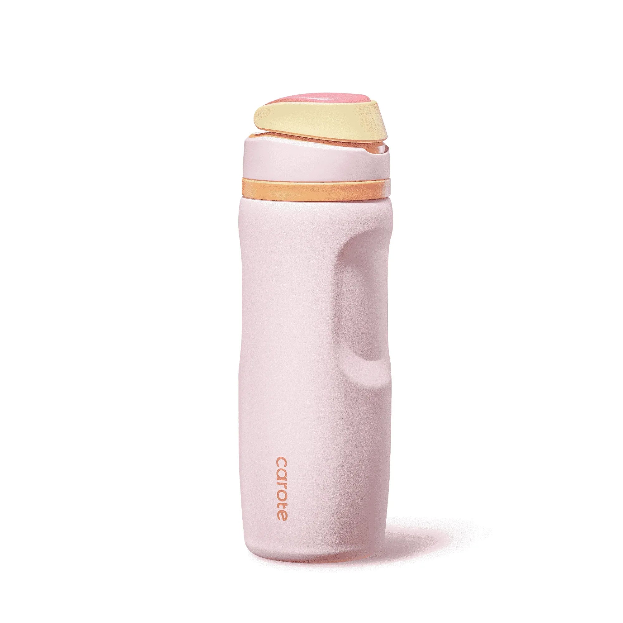 Carote 2-Pack Stainless Steel Water Bottle, Insulated Tumbler with Straw, Vacuum Sealed & Leakproof, 16 fl oz Pink & 26 fl oz Blue - USA MEGA SHOP