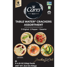 Carr's Cracker Variety Pack, 4.25 oz., 6 ct.