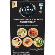 Carr's Cracker Variety Pack, 4.25 oz., 6 ct.