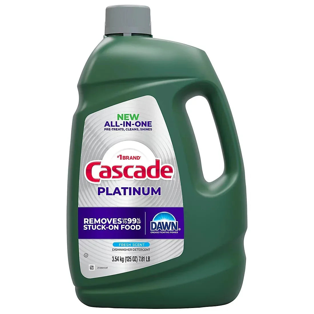 Cascade Platinum Dishwashing Liquid Gel - Fresh Scent, 125 oz. - USA MEGA SHOP