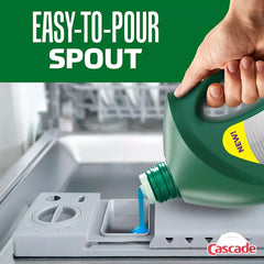 Cascade Platinum Dishwashing Liquid Gel - Fresh Scent, 125 oz. - USA MEGA SHOP