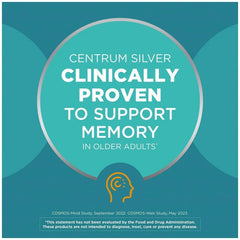 Centrum Silver Multivitamins for Women Over 50, Multimineral Supplement Tablets, 275 ct.