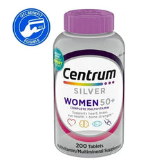 Centrum Silver Womens 50 Plus Multivitamin With Vitamin B, C, D3 & E, 65 Count - USA MEGA SHOP