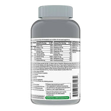 Centrum Silver Adults 50+ multivitamin supplement bottle, nutrition facts panel