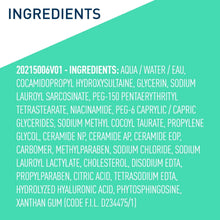 CeraVe foaming facial cleanser ingredients panel