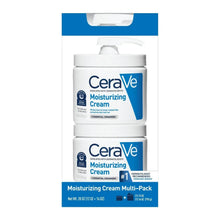 CeraVe daily moisturizing cream multi-pack with two white cream jars and blue labels