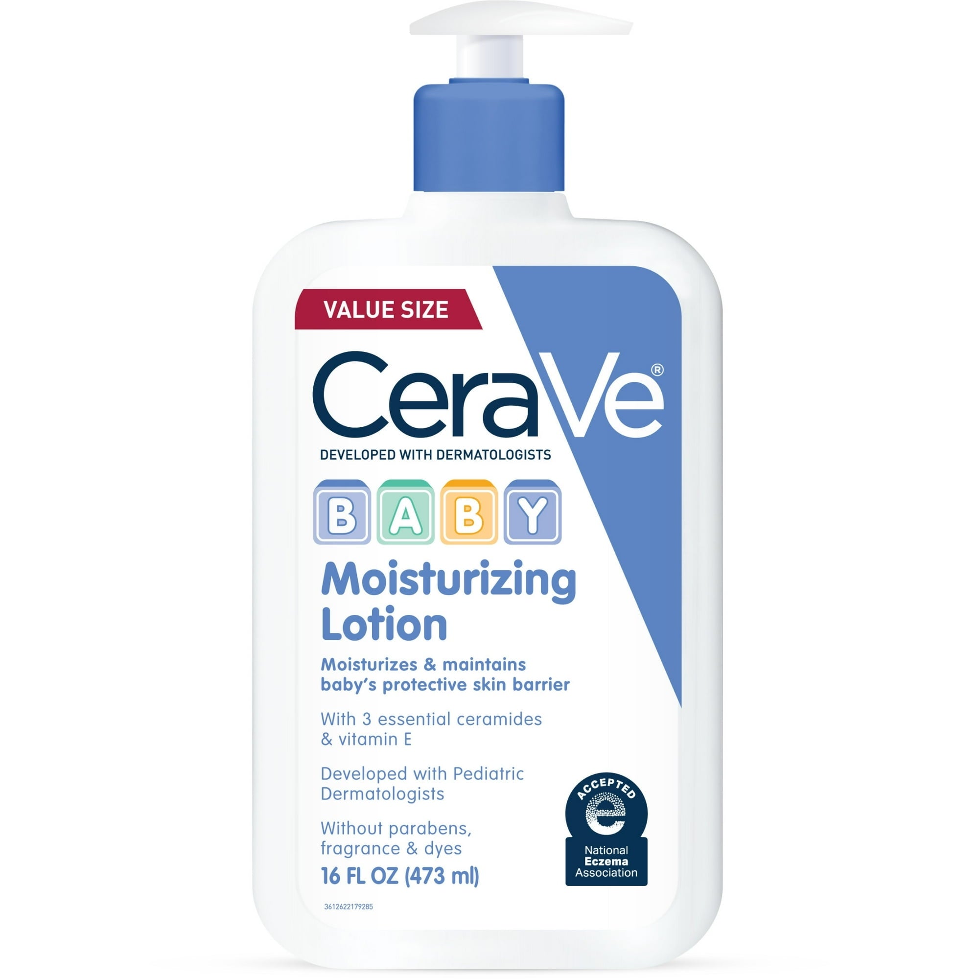 CeraVe Baby Moisturizer Lightweight Face & Body for Sensitive Skin & Eczema Prone Skin