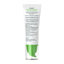 Cetaphil daily facial moisturizer SPF 50 tube with backside product information
