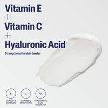 White cream smear on background with droplets, hyaluronic face moisturizer