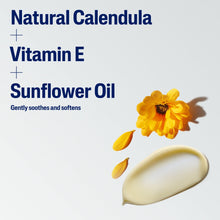 Cetaphil Baby Daily Lotion ingredients: natural calendula, vitamin E, sunflower oil