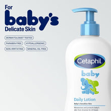 Cetaphil Baby Daily Lotion pump bottle for baby’s delicate skin