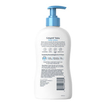 Cetaphil Baby Daily Lotion bottle back label with directions and ingredient info
