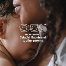 Mother and baby close-up with 95% brand recommendation text
