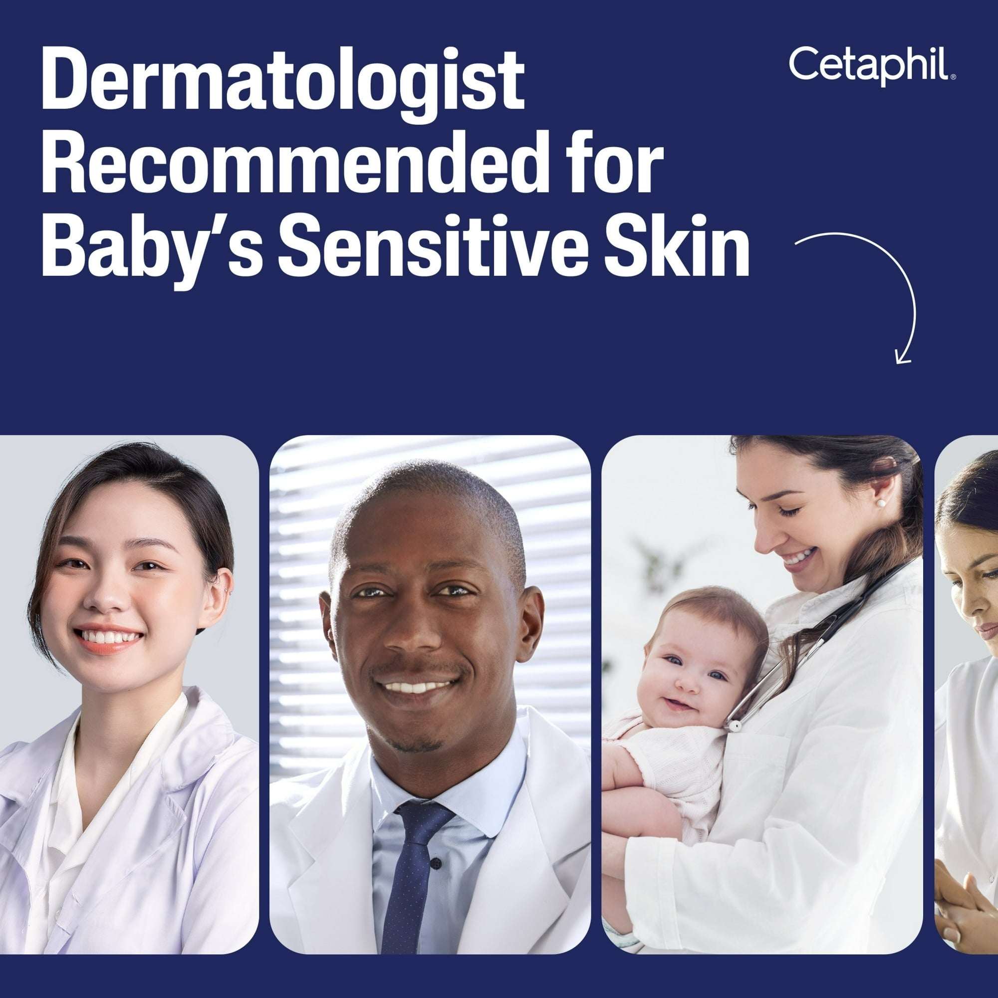 Cetaphil Baby Healthy Skin Essentials Set, Includes Baby Wash & Shampoo and Daily Body Lotion, 2 Items