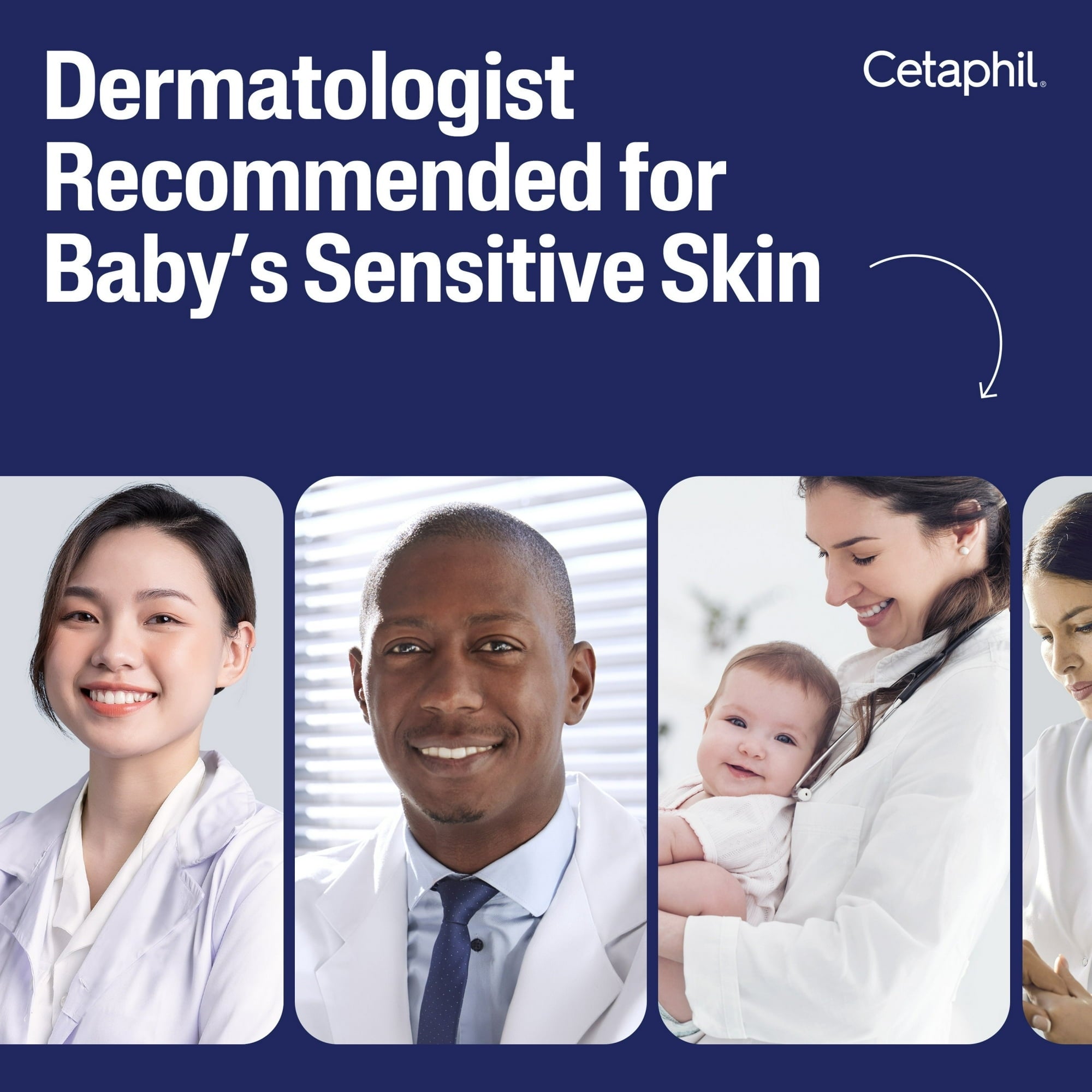 Cetaphil Baby Healthy Skin Essentials Set, Includes Baby Wash & Shampoo and Daily Body Lotion, 2 Items