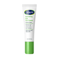 Cetaphil Hydrating Eye Gel-Cream tube, 0.5 fl oz, white with green bottom