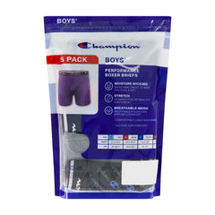 Champion Boys 5-Pack Performance Boxer Brief - USA MEGA SHOP