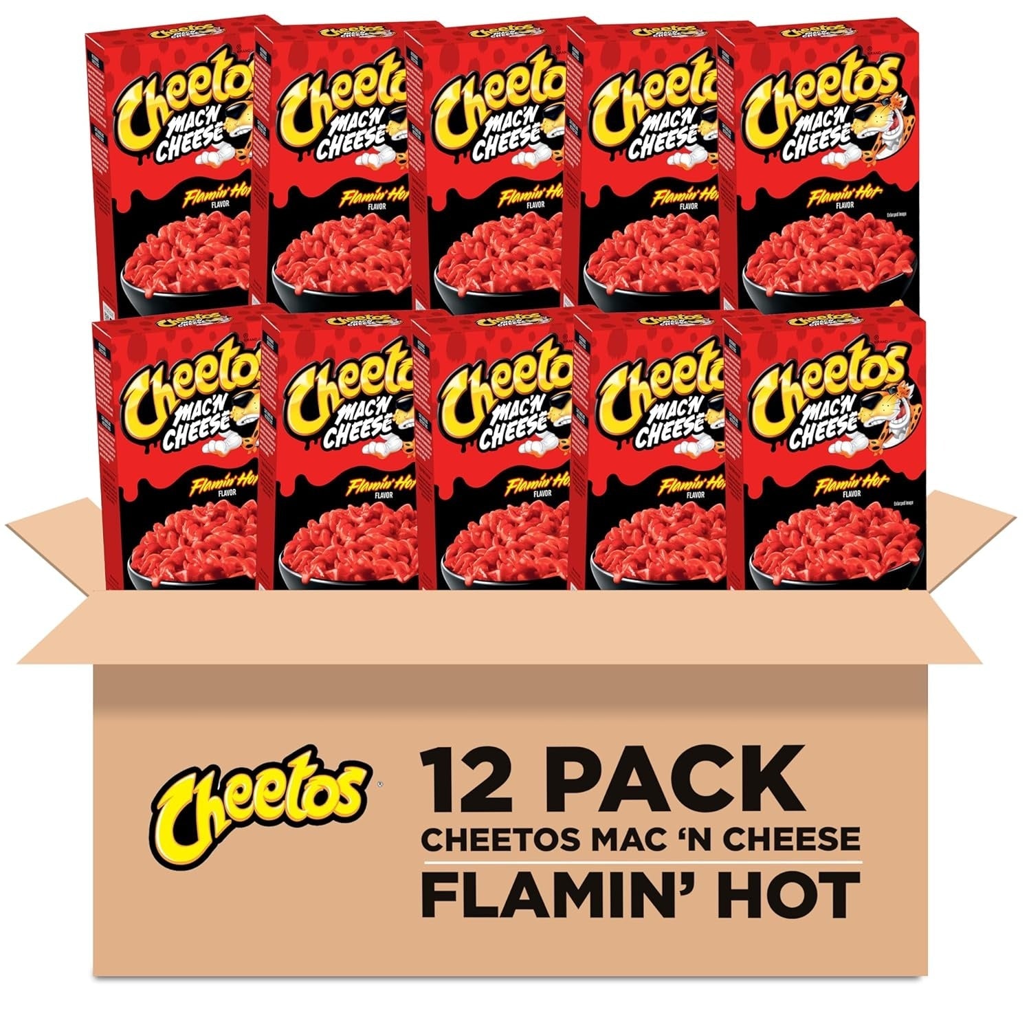 Cheetos Mac & Cheese Bold & Cheesy 5.9oz Boxes (Pack of 12)