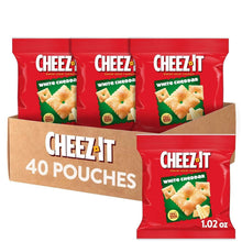 Cheez-It White Cheddar snack cracker pouches, 40 count multipack