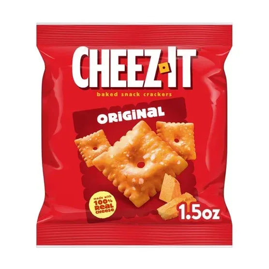 Cheez-It Crackers, Cheddar, 1.5 oz, 45-count