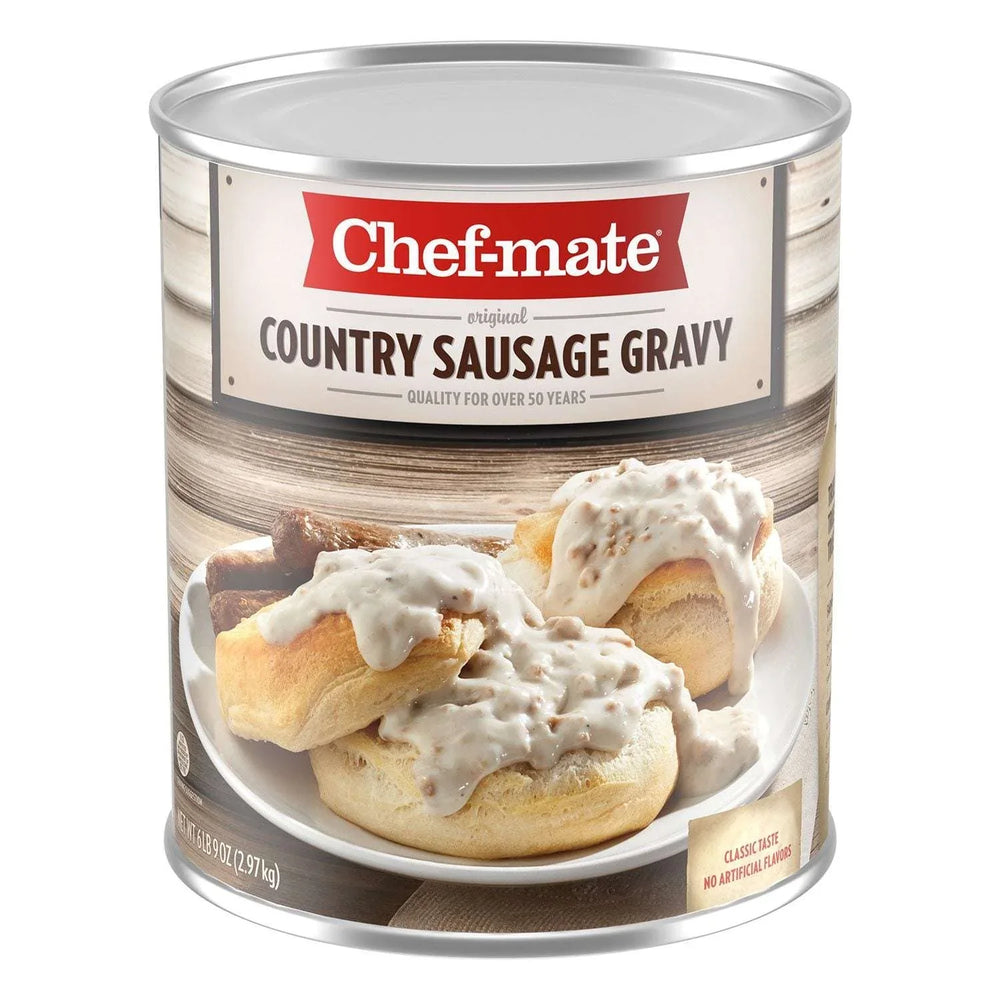 Chef-mate Country Sausage Gravy, 105 oz. - USA MEGA SHOP