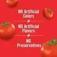 No artificial colors, flavors, or preservatives badge