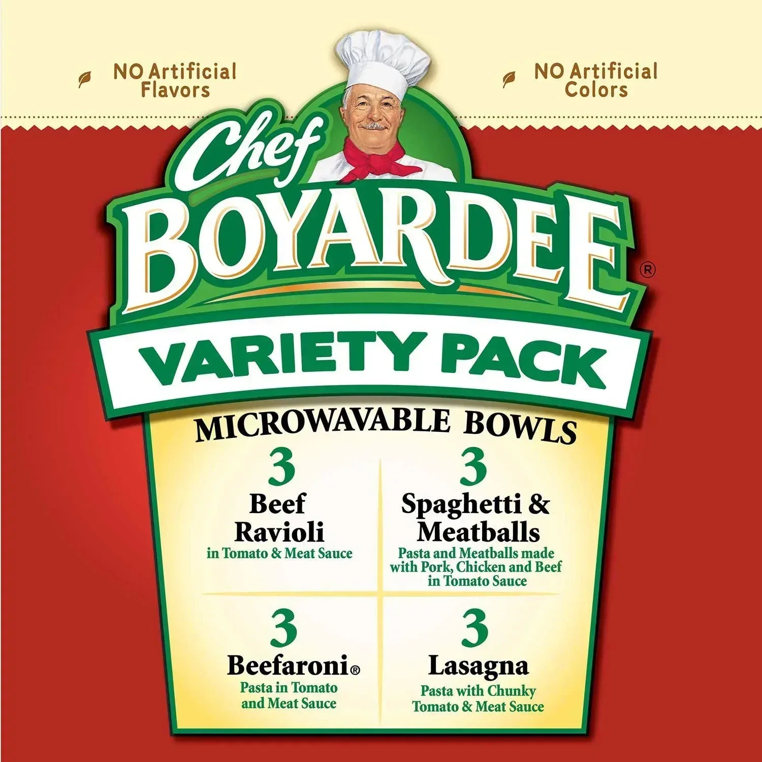 Chef Boyardee Variety Pack 7.5 oz., 12 pk.