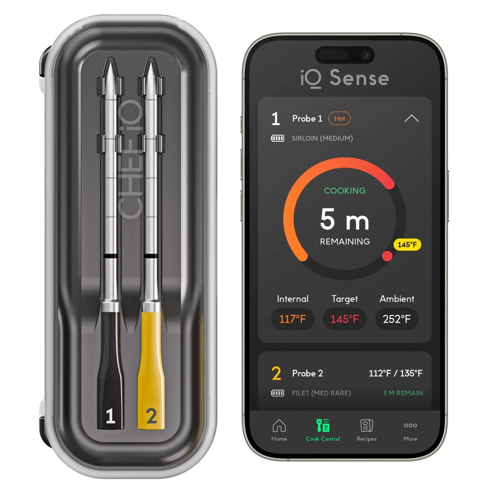 Chef iQ Smart Thermometer and Hub, 2-probe Set - USA MEGA SHOP