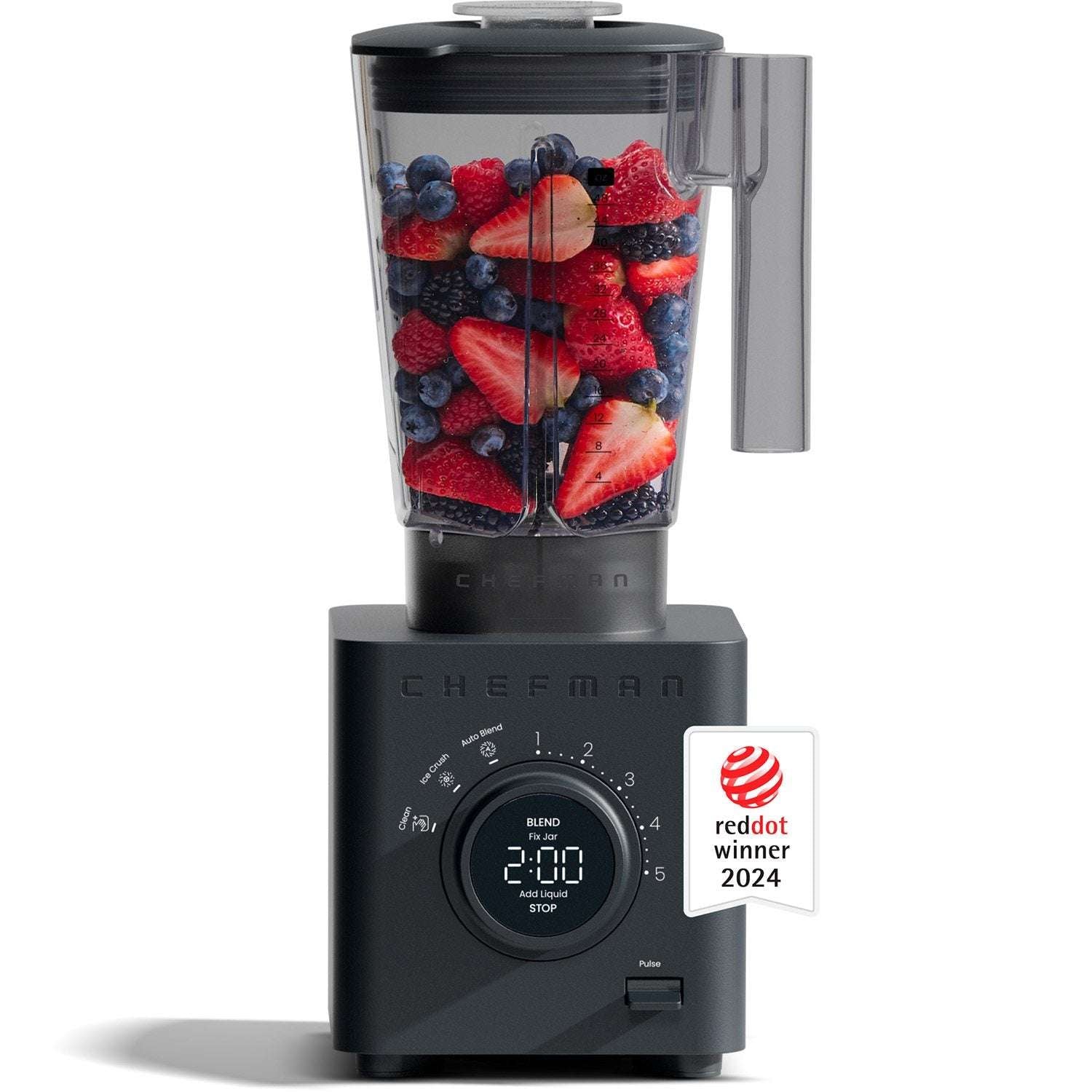 Chefman Obliterator Ice-Crushing Blender with Auto Blend Technology