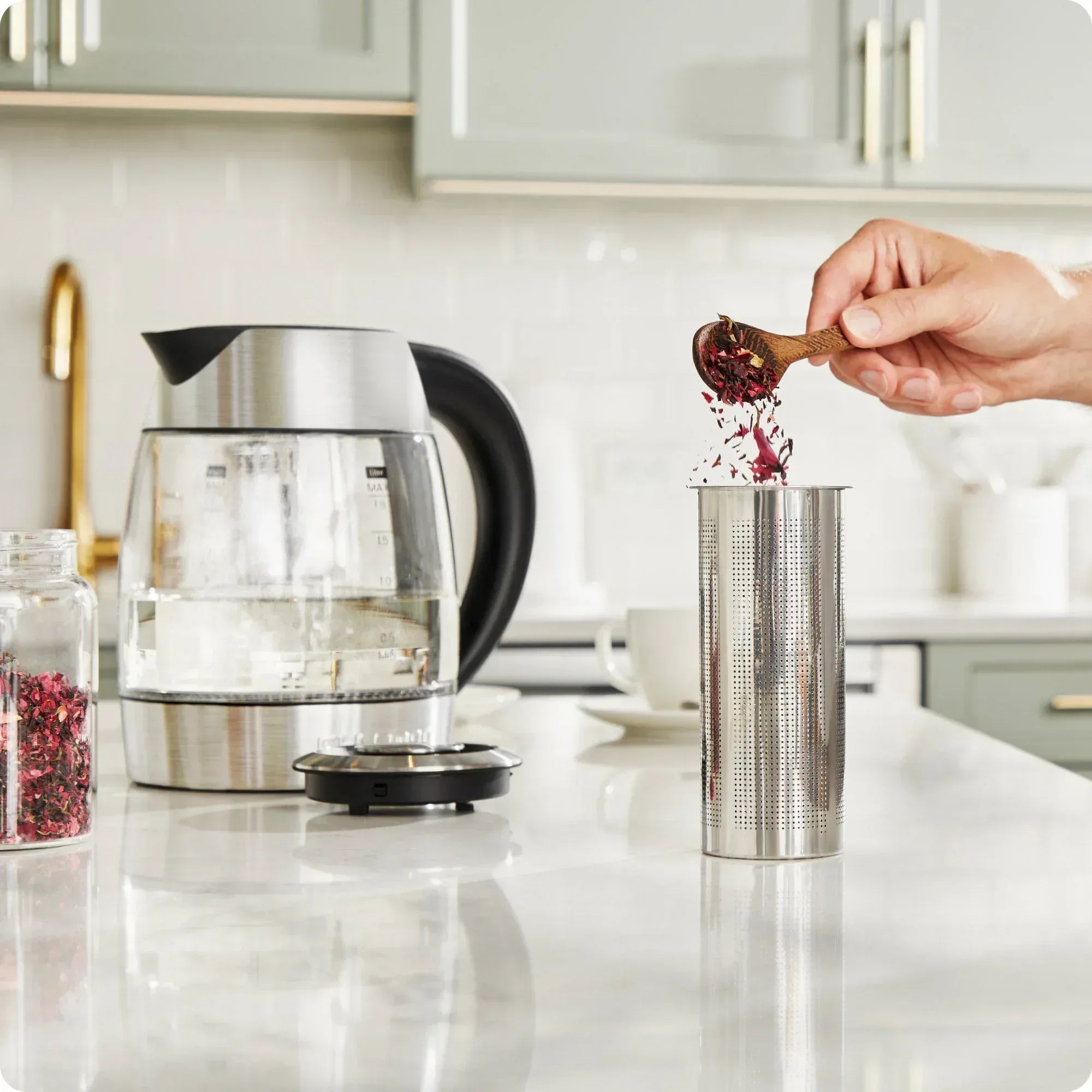 Chefman Custom-Temp 1.8L Electric Kettle