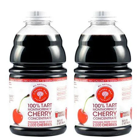 Cherry Bay Orchards Tart Cherry Concentrate 32 fl. oz., 2-pack - USA MEGA SHOP
