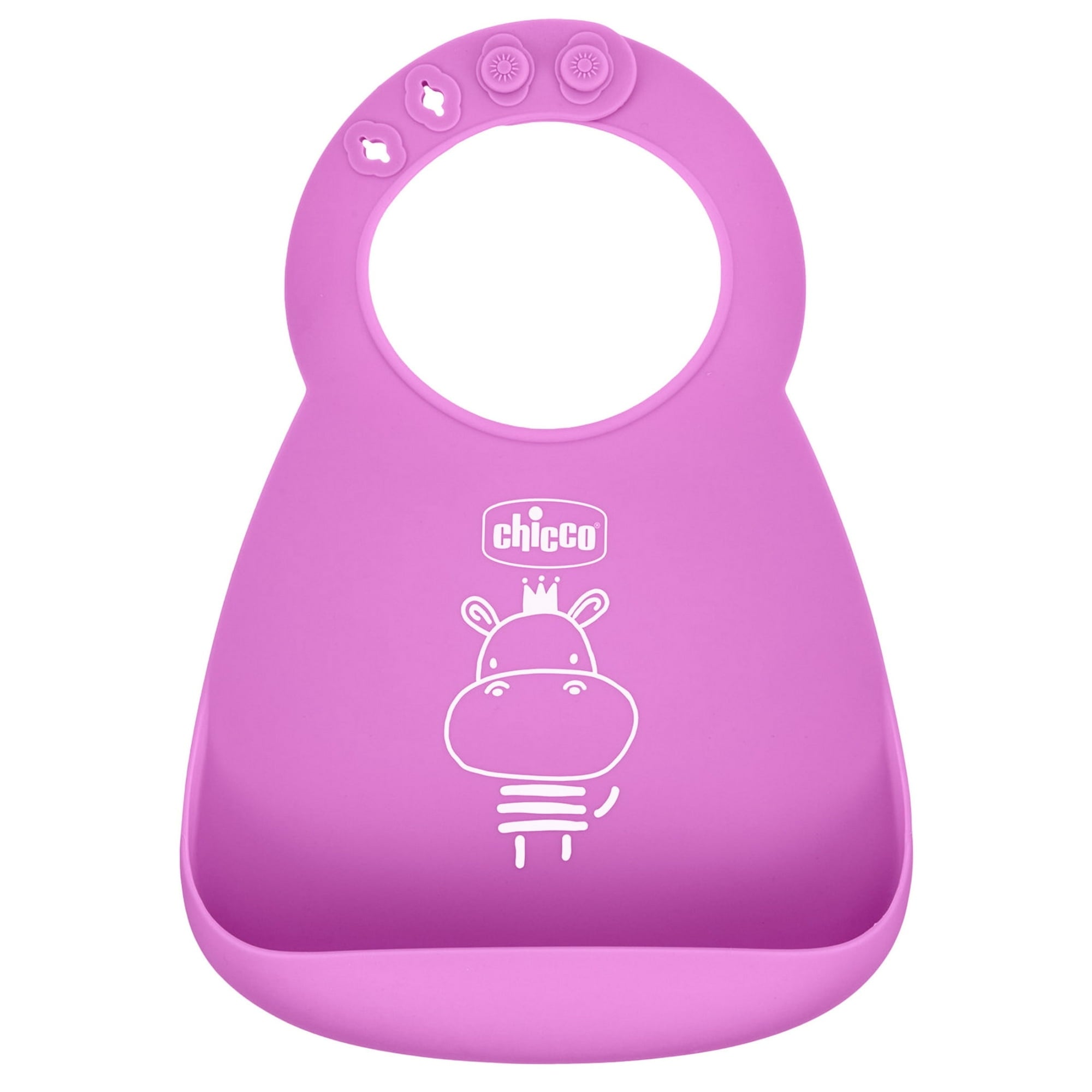 Chicco Easy Start Silicone Feeding Gift Set 6m+ - Pink, New