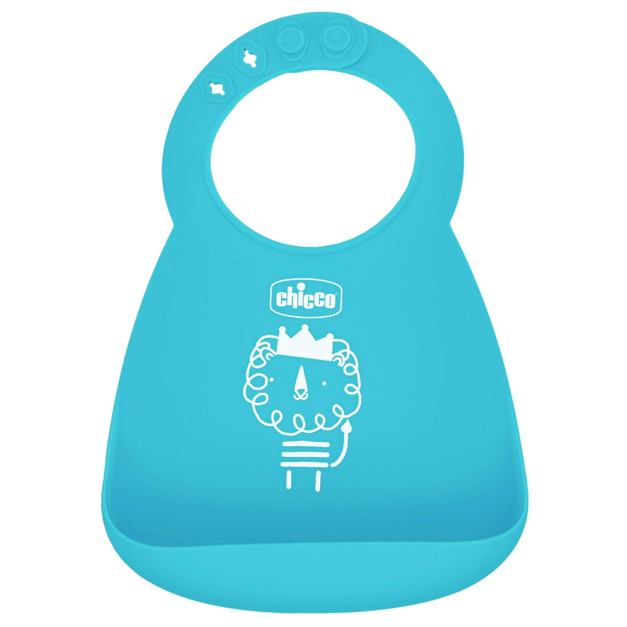 Chicco Easy Start Silicone Feeding Gift Set 6m+ - Teal, New