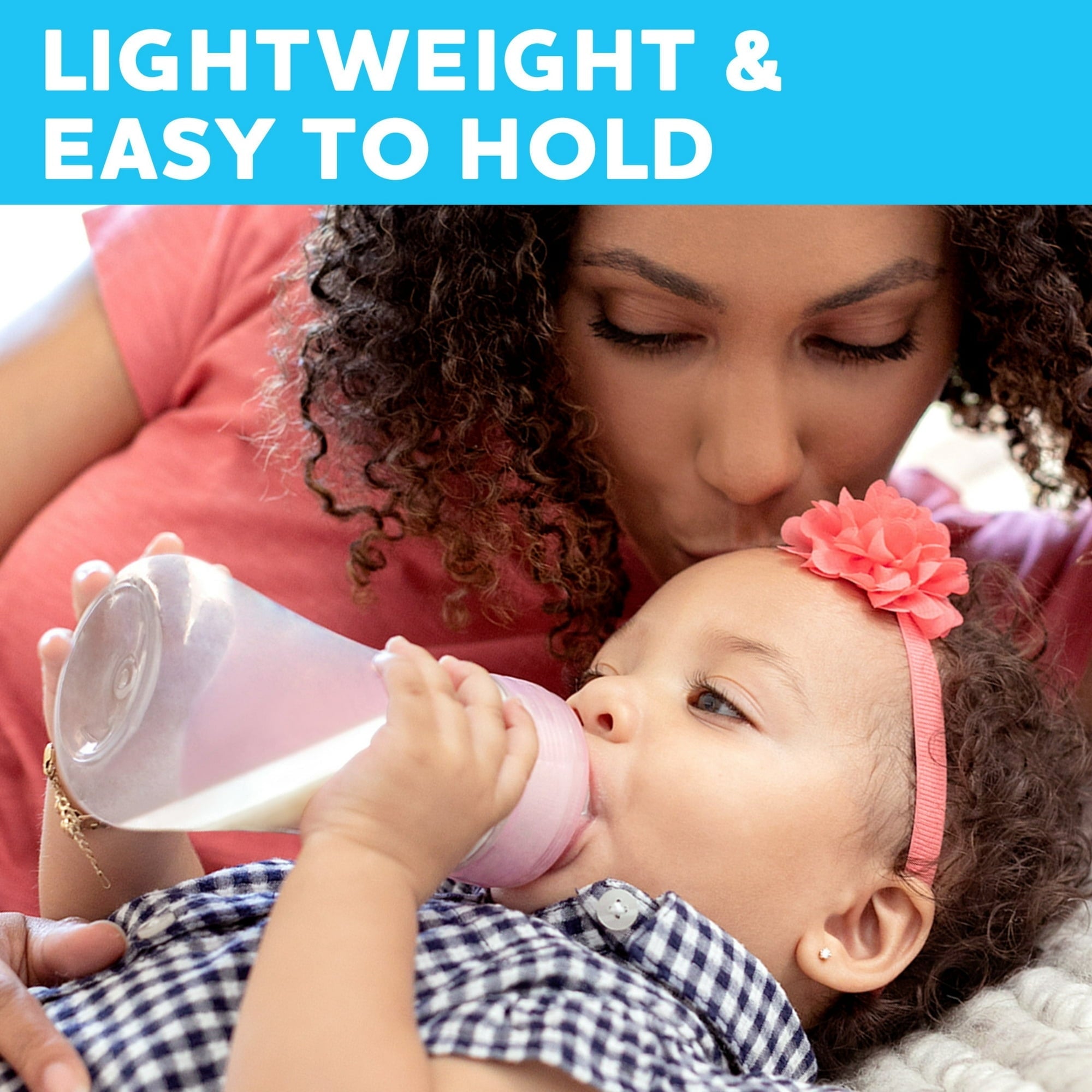 Chicco Duo Hybrid Baby Bottle, Invinci-Glass Inside/Plastic Outside, 5oz - Neutral, New