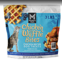 Member's Mark Chicken Waffle Bites dog treats bag, 3 lbs