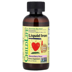 ChildLife Essentials, Liquid Iron, Natural Berry, 4 fl oz (118 ml)