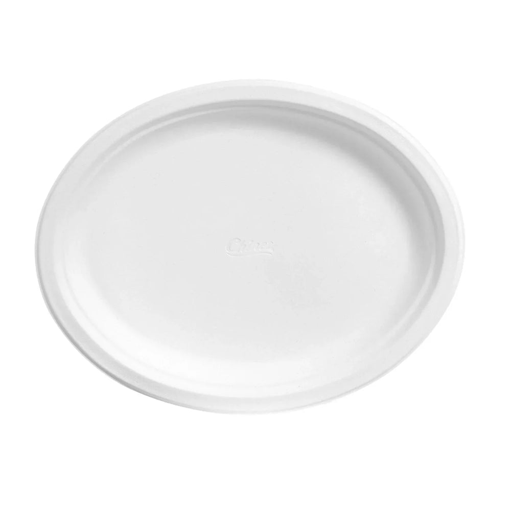 Chinet Classic 12 5/8-inch x 10-inch Paper Platter, 100-count - USA MEGA SHOP