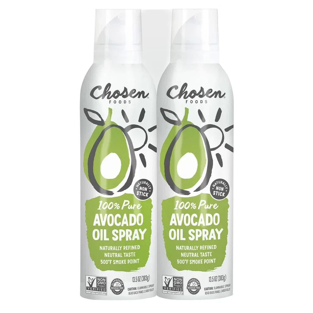 Chosen Foods Avocado Oil Spray, 13.5 oz, 2-count - USA MEGA SHOP