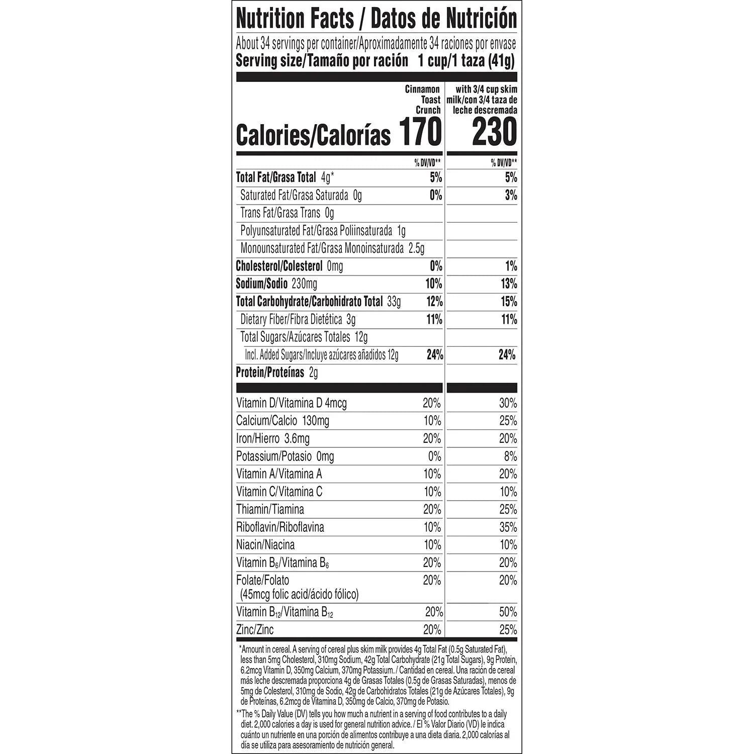 Cinnamon Toast Crunch Cereal, 49.5 oz. - USA MEGA SHOP
