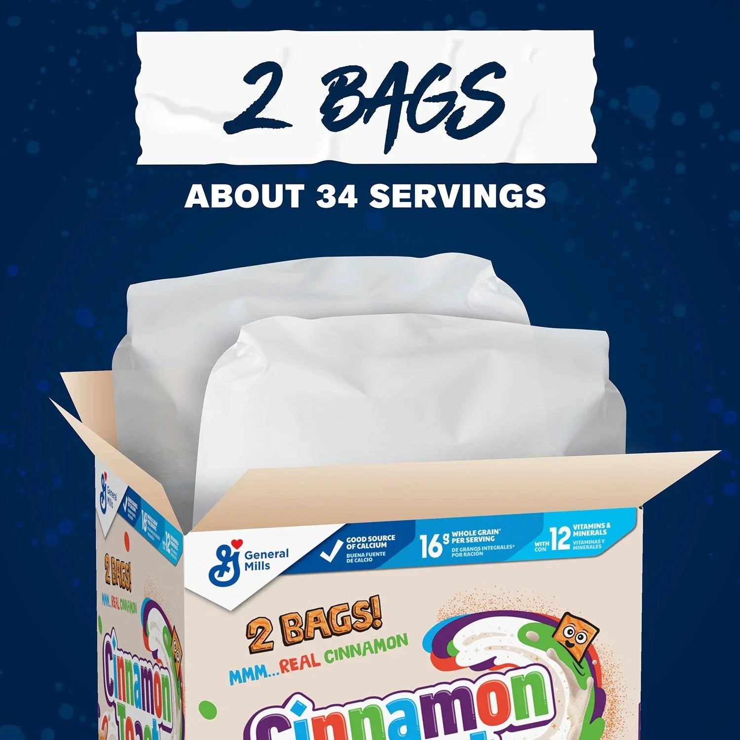 Cinnamon Toast Crunch Cereal, 49.5 oz. - USA MEGA SHOP