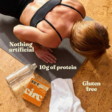 CirC gluten-free protein bites pack with 10g protein label on snack photo